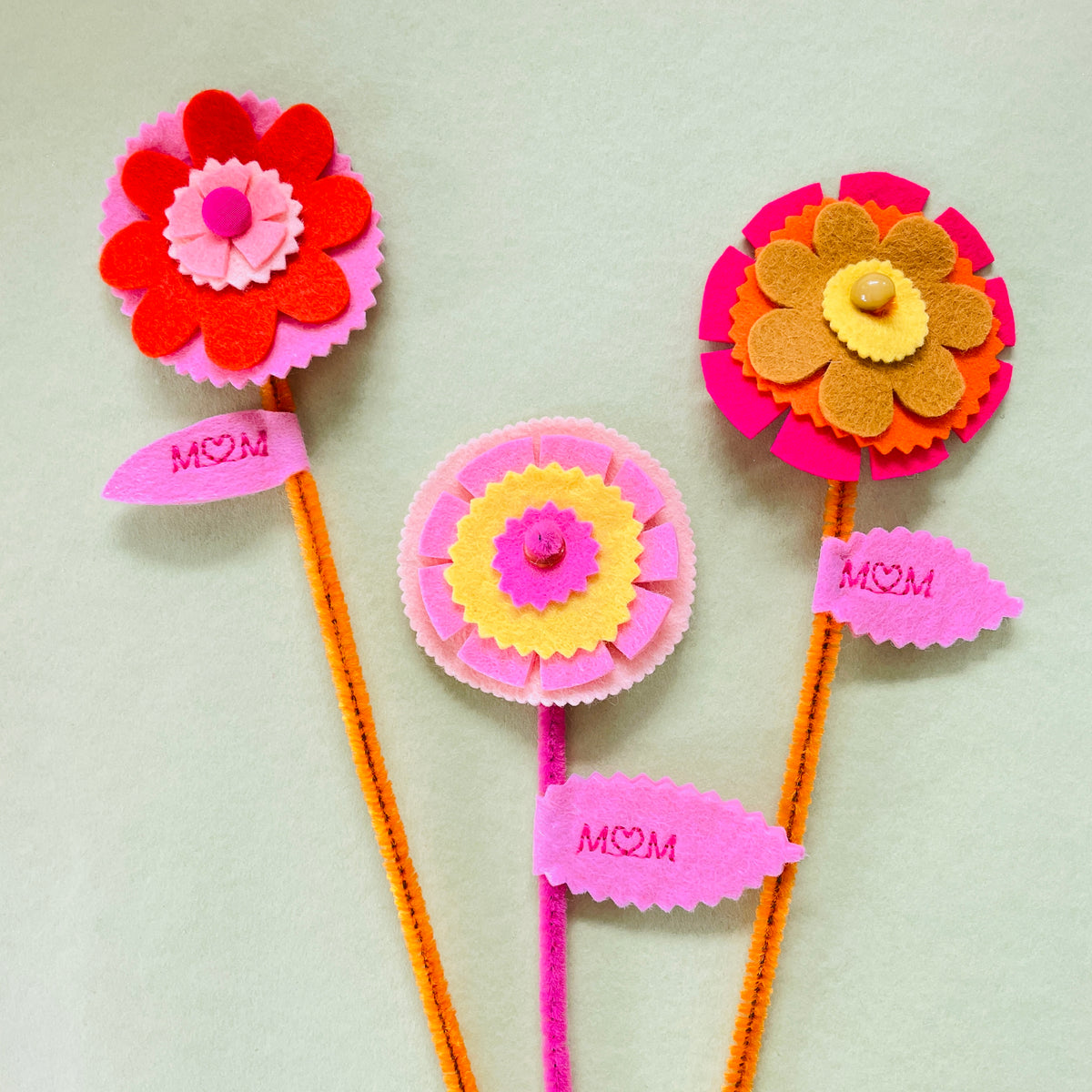 Felt Flowers – Heather Donohue Crafts