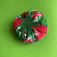 Plush Tomato Ornament