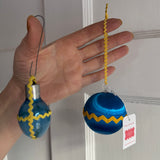 Swedish Satin Ball Ornament